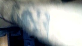 Watch me finger her as she sucks my cock!