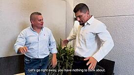 Curvy housewife meets husband's best friend