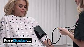 Doctor and Nurse Fuck Babe During Exam!