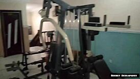 gym instructor seduced by big ass 45-year-old client fucking her horny pussy with bbc