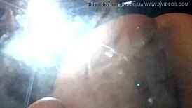 damn her pussy is so wet and spreading for daddy's big cock