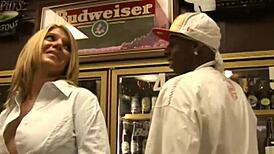 Jon jon shares his big black cock with sexy kayla quinn