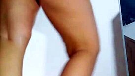 mirelladelicia rips clothes off in custom bbw striptease for big ass reveal 😍