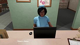 Rainy day play with shaved pussy and anal sex