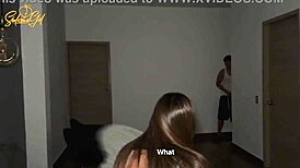 Stepmother Spies On Masturbation Then Gets Fucked - Salomé Gil Part 1