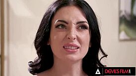 Charlotte Sins' Wild Anal Threesome with In-Laws Adira Allure and Husband