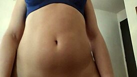 Hot babe riding my cock in cowgirl position