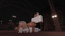 Hot blonde gets this huge cock in action