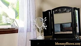 Busty milf uses dildo on horny stepdaughters