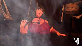 Witchy Halloween Costume Featuring Brotherly Love