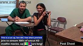 freshman gets mandatory hitachi orgasm from doctor-tampa - yesenia sparkles