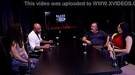 Car ride turns into group sex with trans and man.