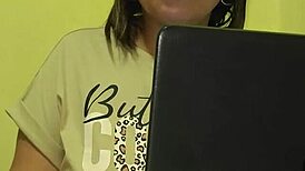 My stepmother uses my failing grades to force rough sex and creampie.