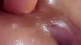 Watch that tight shemale play with a huge 11 inch dildo!