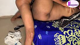 Big Ass Ebony Maid Gets Quick Fuck from Madam's Husband in Doggystyle