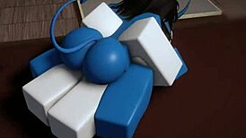 Demon girl can't get enough of that monster cock