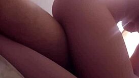 Curvy Mexican Woman Rides Big Cock in Sensual Homemade Session