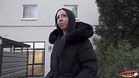 Wow, german scout fucks inked cougar sara deluxe's big ass in first casting!