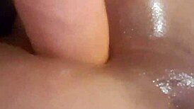 Watch that tight shemale play with a huge 11 inch dildo!