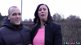 Mature Whore In Heels Receives Massive Cumshot On Stockings