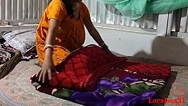 Stepmom and Stepson in Desi Mom Video