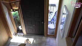 Blonde Lilith Grace finally fucks boss Seth Brogan's mature cock