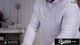 Step-Daughter Gets Juicy Massage Leading To Pussy Licking And Fucking