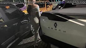 Paid blowjob for valet in front of cuckold?