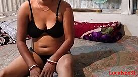 Stepmom and Stepson in Desi Mom Video