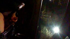 i'm jerking off alone in the car