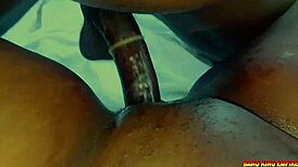 Intense outdoor bush fucking naughty ex girlfriend with big black cock