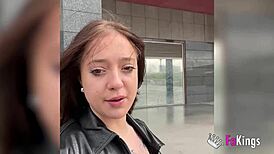 this argentinian slut rebecca jones, are you getting hot in the mall? ends up fucking at home