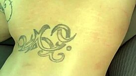 This big booty hooker rides her customer reverse cowgirl and swallows his cum.