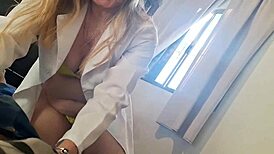 Mother-In-Law Masseuse Gives Son-In-Law A Sensual Massage That Turns Into Intense Sex