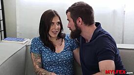 milf enjoys anal sex with husband for first time