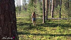 stranger banged her mouth and pussy right in public