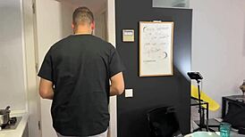 My roommate catches me fucking my doll and i end up fucking him