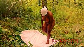 lonely forest encounter with chubby bbw riding monster cock deepthroat