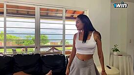 My Boyfriend Fucks Me Hard While I'm Working Out in This Sexy Interview!