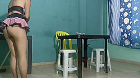 I clean the house and you fuck me really good what do you think?