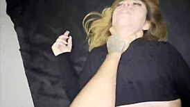 Hard rough sex with spanks on cheating curvy latina