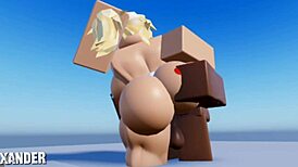 Blonde Latina Excited For Black Roblox Adventure