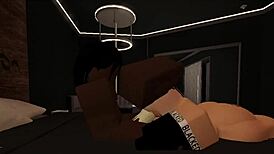 snowbunny de roblox engana a su novio con un bbc sesion con fans 1