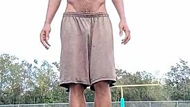 i had a sexy workout with my father-in-law at home