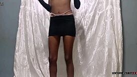 18 year old ebony getting fucked pt1