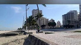 Blonde African Milf's Beach Lighthouse Solo Beauty Display