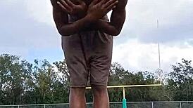 घर पर ससुर के साथ हॉट वर्कआउट चुदाई