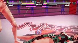 Intense Emotions in Lesbian Battle 12: Passionate Fingering, Fucking, and Squirting Scenes