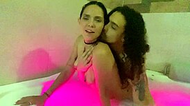 Girlfriend's Best Friend Rides Me In Jacuzzi Pov With Blowjob And Doggystyle