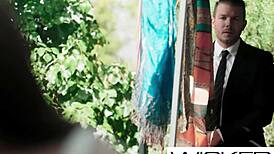 i watch vanna bardot get blindfolded to ride dick wickedly